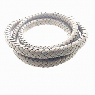 Leer-gevlochten-10x5mm-Grijs
